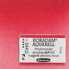 Schmincke Horadam akvarellfesték, 1/1 szilkés - 344, perylene dark red akvarell