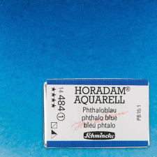 Schmincke Horadam akvarellfesték, 1/1 szilkés - 484, phthalo blue akvarell