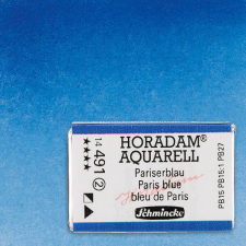 Schmincke Horadam akvarellfesték, 1/1 szilkés - 491, paris blue akvarell