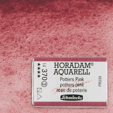 Schmincke Horadam akvarellfesték, 1/1 szilkés, granuláló - 370, potters pink akvarell