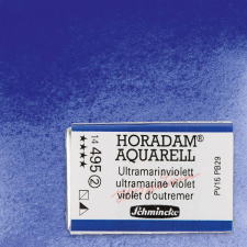 Schmincke Horadam akvarellfesték, 1/1 szilkés, granuláló - 495, ultramarine violet akvarell