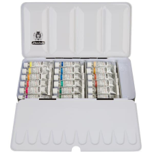 Schmincke Horadam akvarellfesték készlet - 18x5 ml, fémdobozos akvarell