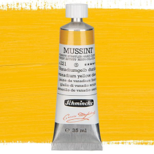 Schmincke Mussini olajfesték, 35 ml - 221, vanadium yellow deep hobbifesték