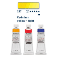 Schmincke Mussini olajfesték, 35 ml - 227, cadmium yellow 1 light hobbifesték