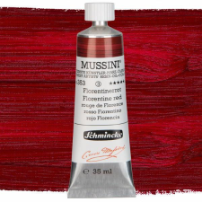 Schmincke Mussini olajfesték, 35 ml - 353, florentine red hobbifesték