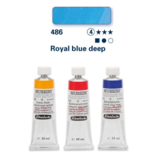 Schmincke Mussini olajfesték, 35 ml - 486, royal blue light hobbifesték