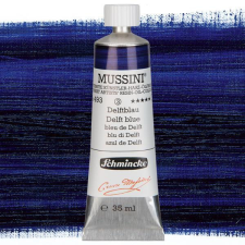 Schmincke Mussini olajfesték, 35 ml - 493, delft blau hobbifesték