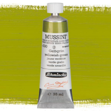 Schmincke Mussini olajfesték, 35 ml - 530, yellowish green hobbifesték
