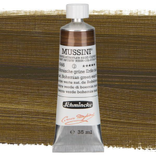 Schmincke Mussini olajfesték, 35 ml - 646, natural bohemian green earth hobbifesték