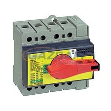 SCHNEIDER 28916 Interpact INS40 3P piros kapcsoló sárga homloklap villanyszerelés