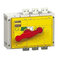 SCHNEIDER 31350 Interpact INS1600 3P piros/sárga, szerelt villanyszerelés