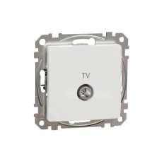 SCHNEIDER 4 dB SDD TV aljzat végzáró fehér (SDD111471) (SDD111471) villanyszerelés