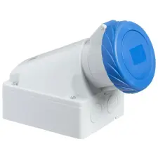 SCHNEIDER 83166 PK ráépíthető aljzat 32A 2P + E - 200...250 V AC - IP67 villanyszerelés