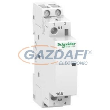 SCHNEIDER A9C22512 ACTI9 iCT16A kontaktor, 50Hz, 2NO, 220VAC villanyszerelés