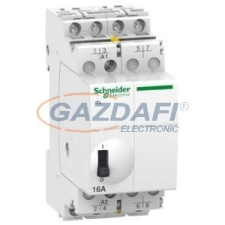 SCHNEIDER A9C30114 ACTI9 ITL16A impulzusrelé, 4NO, 24VAC, 12VDC villanyszerelés