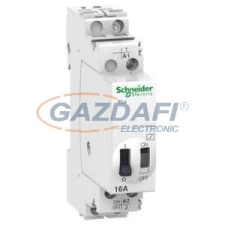 SCHNEIDER A9C33811 ACTI9 iTLc impulzusrelé, központi vezérlési funkcióval, 1P, 16A, 230-240VAC villanyszerelés