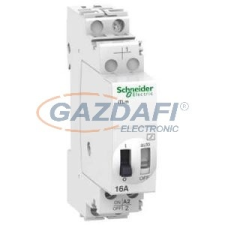SCHNEIDER A9C34811 ACTI9 iTLm impulzusrelé, folyamatos vezérlési funkcióval, 1P, 16A, 230-240VAC villanyszerelés