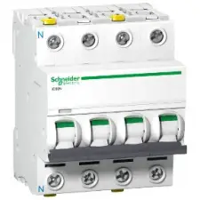SCHNEIDER A9F03720 ACTI9 iC60N kismegszakító, 3P+N, B, 20A villanyszerelés