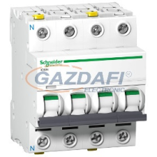 SCHNEIDER A9F03763 ACTI9 iC60N kismegszakító, 3P+N, B, 63A villanyszerelés