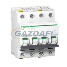 SCHNEIDER A9F04406 ACTI9 iC60N kismegszakító, 4P, C, 6A villanyszerelés