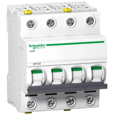 SCHNEIDER A9F04450 ACTI9 iC60N kismegszakító, 4P, C, 50A villanyszerelés