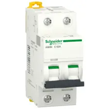 SCHNEIDER A9K24203 ACTI9 iK60N kismegszakító, 2P, C, 3A villanyszerelés