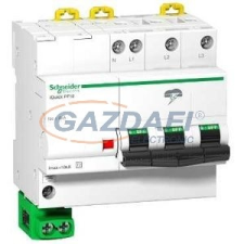 SCHNEIDER A9L16618 ACTI9 iQUICK PF, 10kA, 3P-N, földelő vezetékkel villanyszerelés