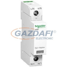 SCHNEIDER A9L40101 ACTI9 iPRD túlfeszültség-korlátozó, cs.bet. távjelzéssel, 40kA, 1P, 350V villanyszerelés