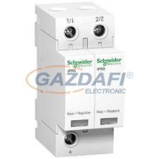 SCHNEIDER A9L40201 ACTI9 iPRD túlfeszültség-korlátozó, cs.bet. távjelzéssel, 40kA, 2P, 350V villanyszerelés