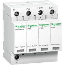 SCHNEIDER A9L40600 ACTI9 iPRD túlfeszültség-korlátozó, cs.bet. 40kA, 3P-N, 350V villanyszerelés