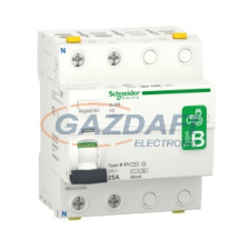SCHNEIDER A9Z51225 ACTI9 iID EV áram-védőkapcsoló, B osztály, 2P, 25A, 30mA villanyszerelés