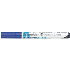 SCHNEIDER Akril marker, 2 mm, SCHNEIDER "Paint-It 310", kék filctoll, marker