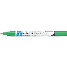  SCHNEIDER Akril marker, 2 mm, SCHNEIDER &quot;Paint-It 310&quot;, zöld filctoll, marker