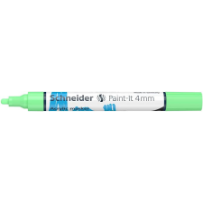 SCHNEIDER Akril marker, 4 mm, SCHNEIDER &quot;Paint-It 320&quot;, pasztellzöld filctoll, marker
