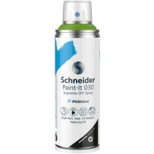 SCHNEIDER Akrilfesték spray, 200 ml, SCHNEIDER Paint-It 030, zöld (TSC030Z) akrilfesték