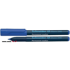 SCHNEIDER Alkoholos marker, 1-2 mm, kúpos, SCHNEIDER &quot;Maxx 240&quot;, kék filctoll, marker
