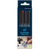SCHNEIDER Alkoholos marker készlet, OHP, 0,7 mm, SCHNEIDER "Maxx 222 F", 4 különböző szín