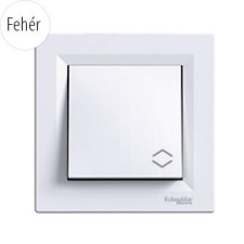 SCHNEIDER Asfora Kapcsoló, váltókapcsoló, komplett, fehér villanyszerelés