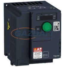SCHNEIDER ATV320U15M3C Altivar Machine ATV320 frekvenciaváltó, 1,5kW, 3f, 230VAC, IP20, kompakt kivitel villanyszerelés