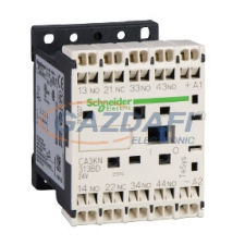 SCHNEIDER CA3KN313BD Segédkapcsoló 3 záró, 1 nyitó, 24V DC villanyszerelés