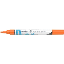 SCHNEIDER Dekormarker, akril, 2 mm, SCHNEIDER "Paint-It 310", narancssárga filctoll, marker