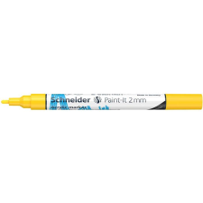 SCHNEIDER Dekormarker, akril, 2 mm, SCHNEIDER "Paint-It 310", sárga filctoll, marker