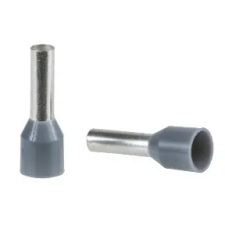 SCHNEIDER DZ5CEB025 Érvéghüvely 2,5 mm2 NFC 10x50db automata szerszámhoz szürke L=14mm villanyszerelés