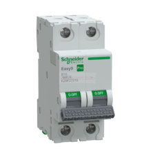 SCHNEIDER Easy9 Pro kismegszakító 2P B 10A 6kA villanyszerelés