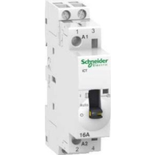 Schneider Electric A9 iCT16A 2NO 220Vac 50HZ kézi működtetésű moduláris kontaktor, A9C23512 Schneider Electric villanyszerelés
