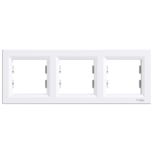 Schneider Electric ASFORA 3-AS KERET VÍZSZINTES FEHÉR PEPH5800321 villanyszerelés