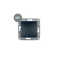 Schneider Electric Asfora - Nyomógomb, keret nélkül, acél villanyszerelés