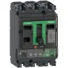 Schneider Electric Compact NSX160 megszakító 3P 70kA Micrologic 4.2 Vigi kioldóegység 100A 3P3D C16H34V100 Schneider