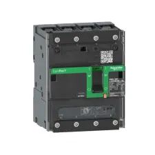 Schneider Electric Compact NSXm 70kA TM25D megszakító 4P/3T síncsatlakozókkal C11H6TM025B Schneider villanyszerelés