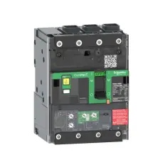 Schneider Electric Compact NSXm Vigi megszakító 3P 100A 36kA EverLink csatlakozókkal C11F34V100L Schneider villanyszerelés